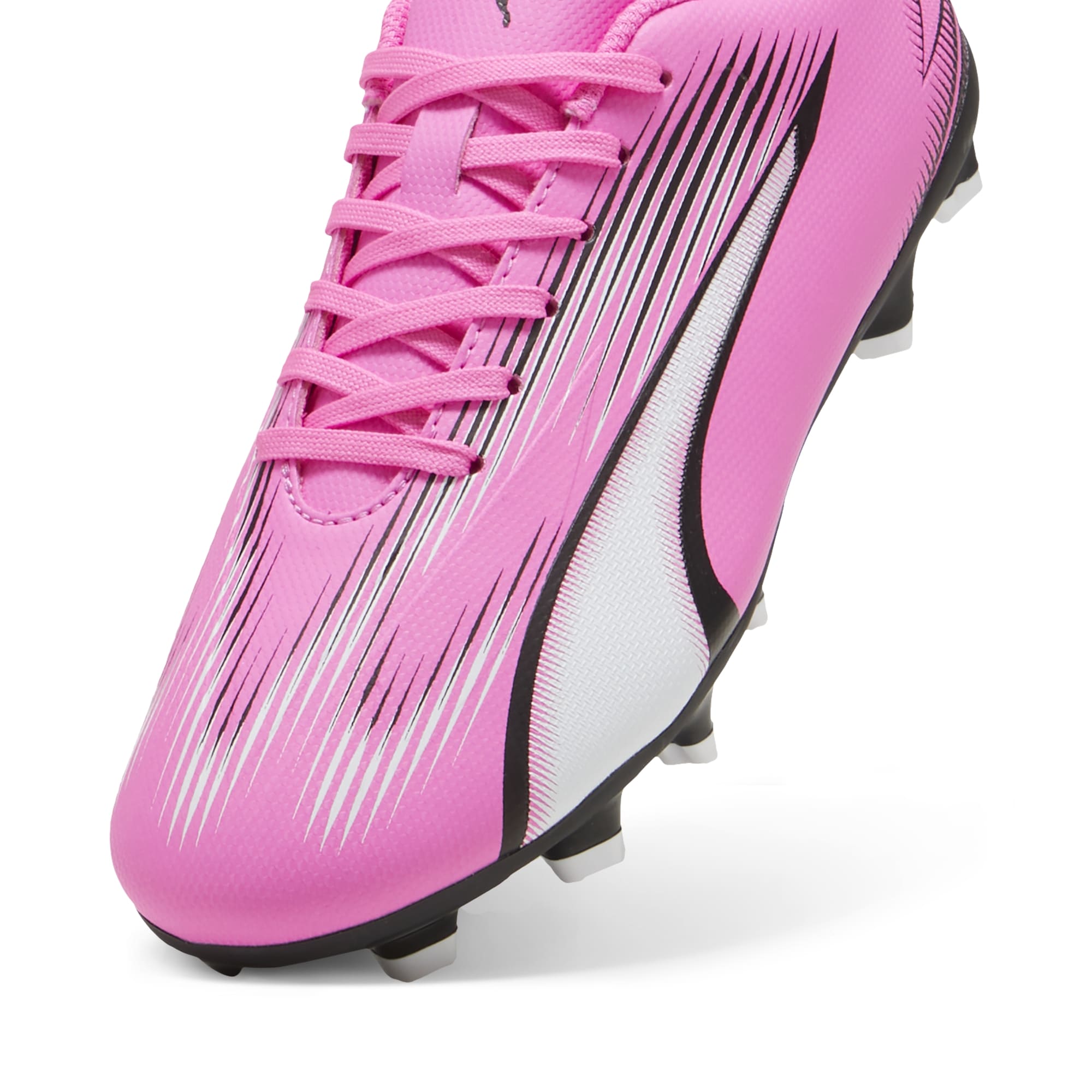 Puma Ultra Play FG/AG Kinder Fussballschuhe poison pink-puma white-black 35,5