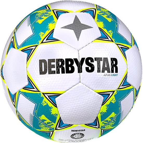 Derbystar Apus Light v23 Trainingsball weiss gelb blau 4