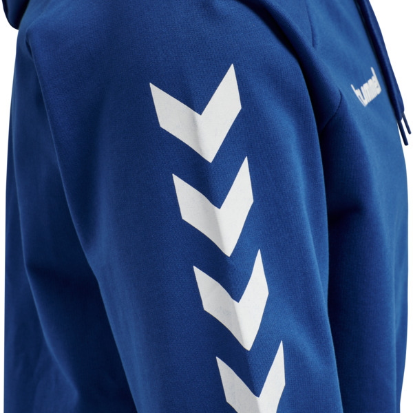 Hummel HMLGO COTTON ZIP HOODIE - TRUE BLUE - L