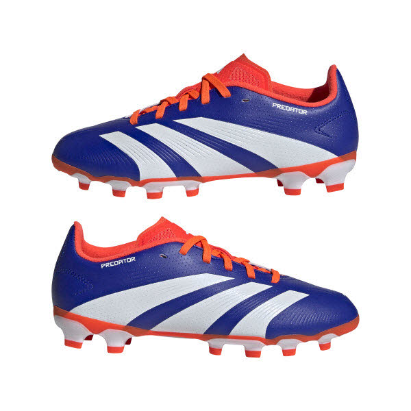 adidas Predator League MG Kinder Fussballschuhe LUCBLU/FTWWHT/SOLRED 35