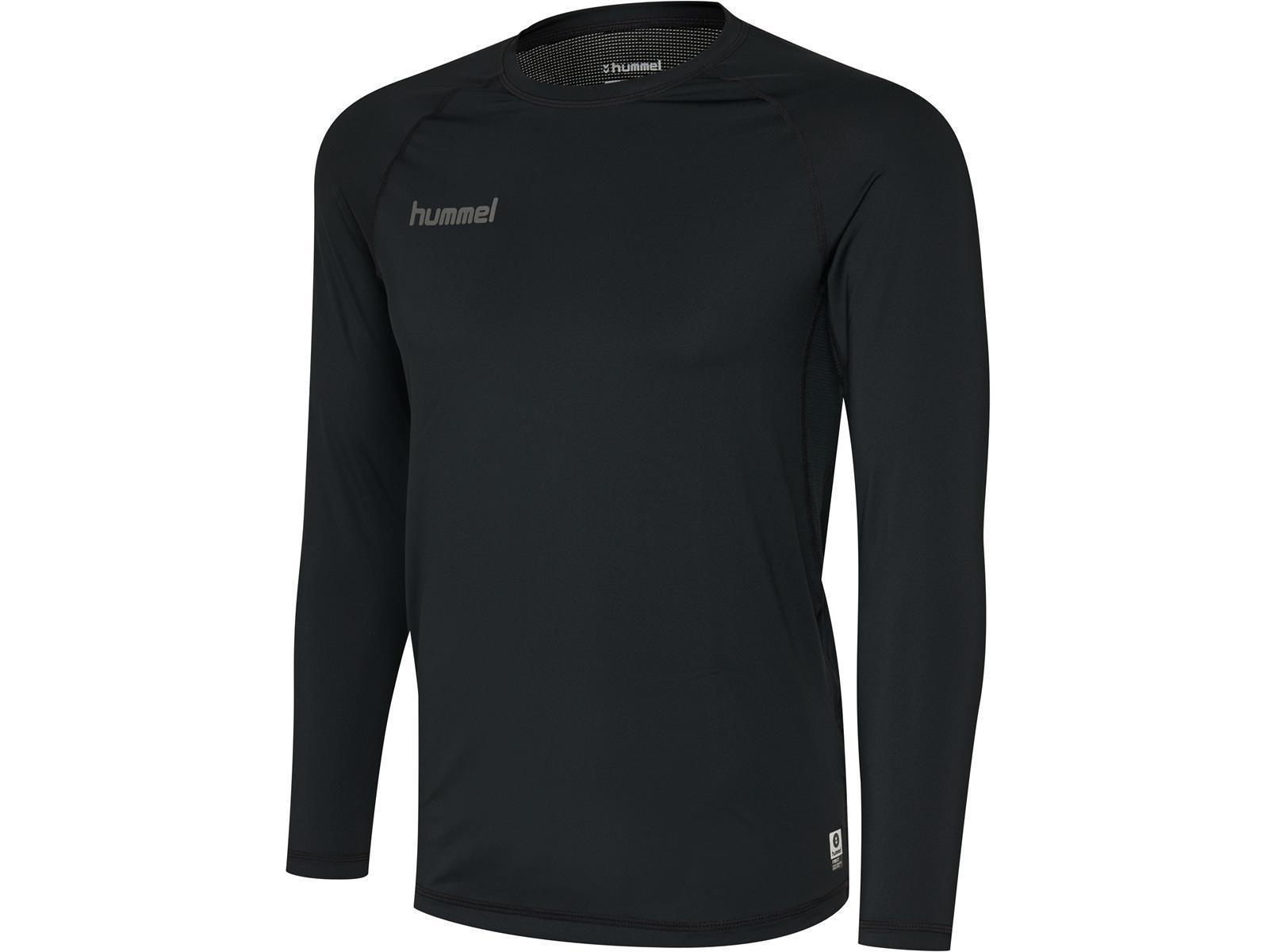 Hummel  HML FIRST PERFORMANCE JERSEY L/S Schwarz Größe 2XL