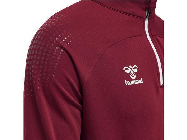 Hummel hmlLEAD HALF ZIP BIKING RED 2XL