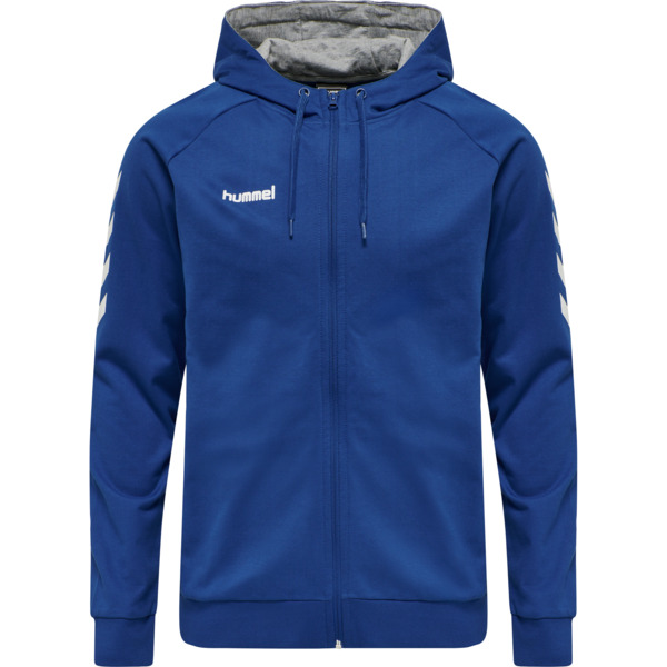 Hummel HMLGO COTTON ZIP HOODIE - TRUE BLUE - L