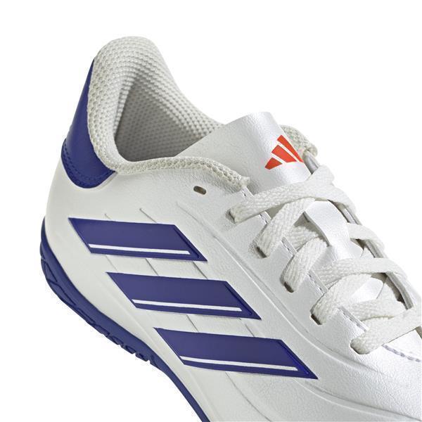 adidas Copa Pure 2 Club IN Hallenschuhe Kinder weiß/lucid blue/rot 38 2/3