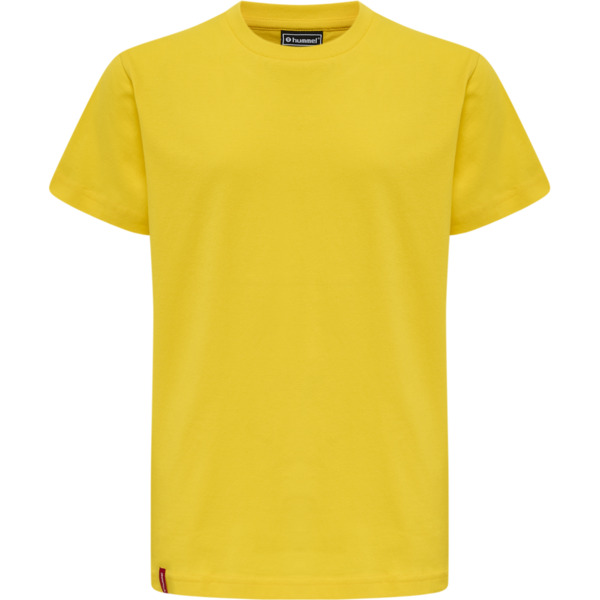 Hummel hmlRED BASIC T-SHIRT S/S KIDS - EMPIRE YELLOW - 176