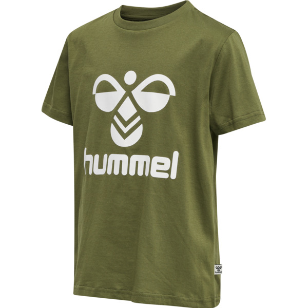 Hummel hmlTRES T-SHIRT S/S - CAPULET OLIVE - 122