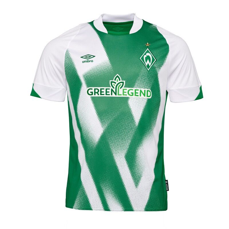 Umbro Werder Bremen Home Jersey Saison 2022/23 L grün/weiß