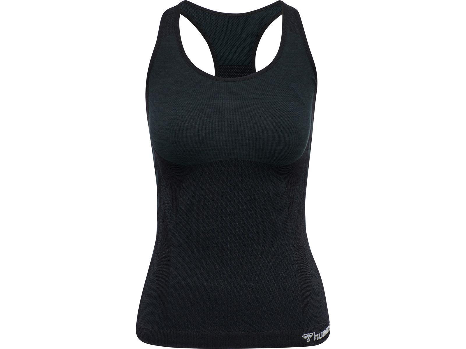 Hummel hmlCLEA SEAMLESS TOP BLACK MELANGE XS