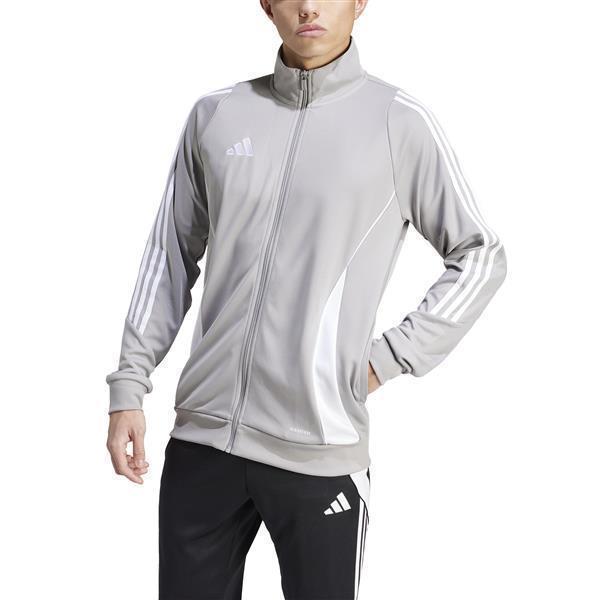 adidas Tiro 24 Trainingsjacke Team Mid Grey/White M