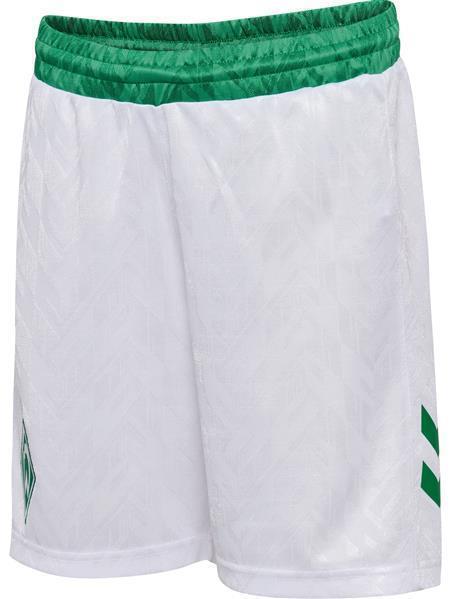 Hummel Werder Bremen Heimshort Saison2024/2025 Kinder WHITE 128