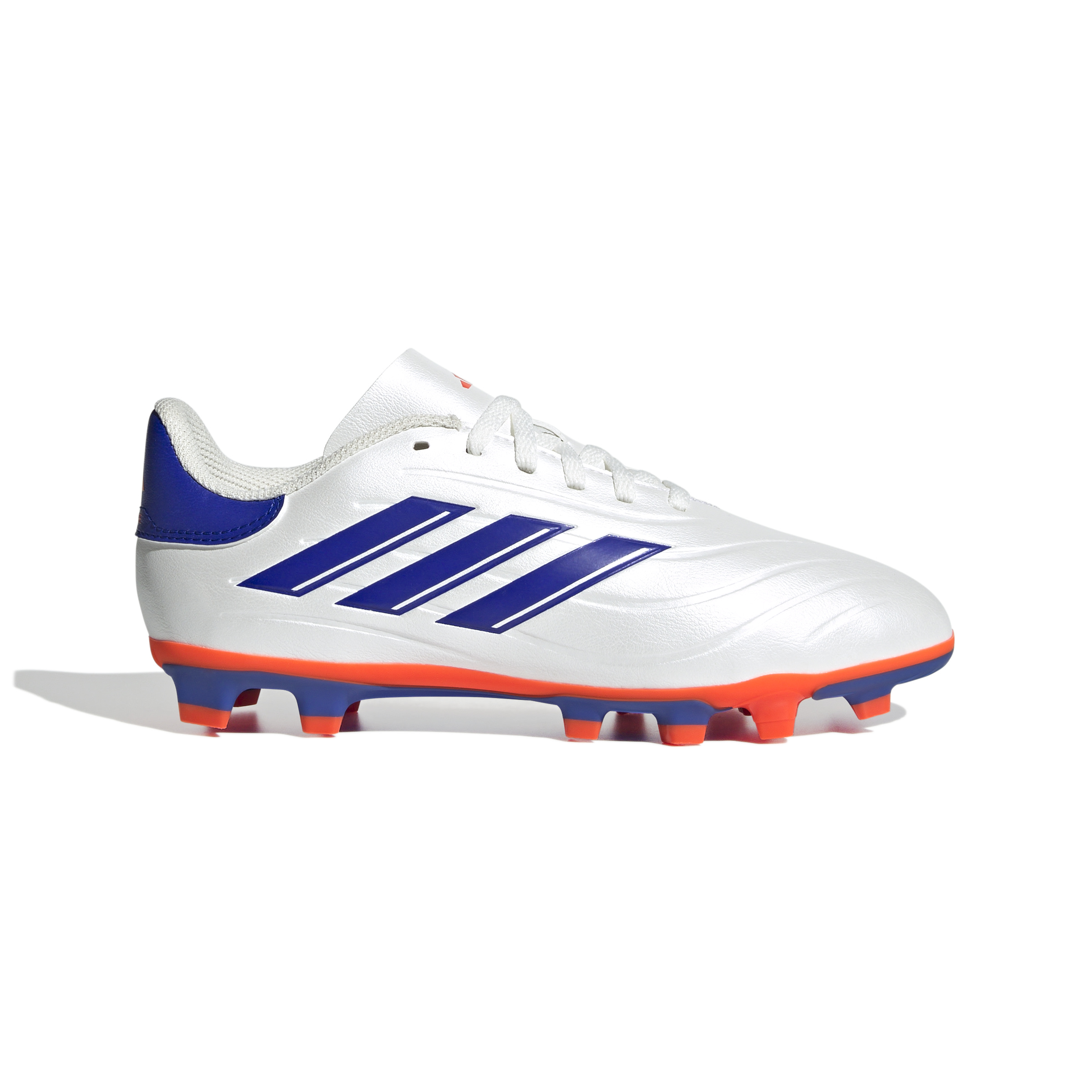 adidas Copa Pure 2 Club FxG Fussballschuhe Kinder Cloud White / Lucid Blue / Solar Red 36