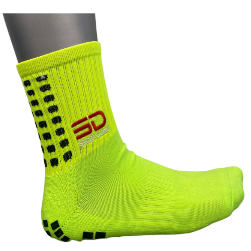Sport Duwe Grip Socks neon-grün/gelb Größe Uni