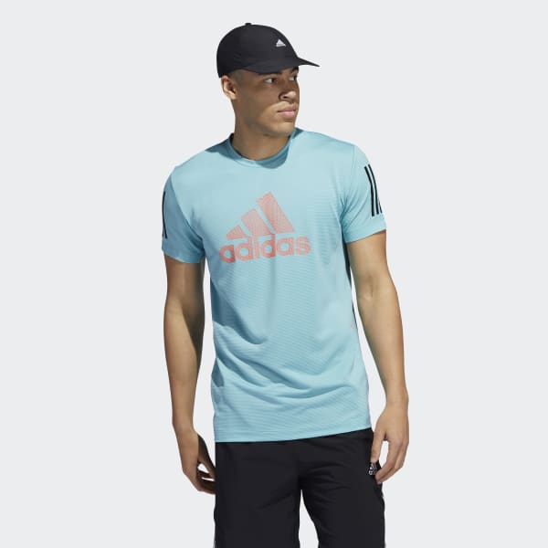 adidas Aeroready Warrior T- Shirt Größe XL Türkis