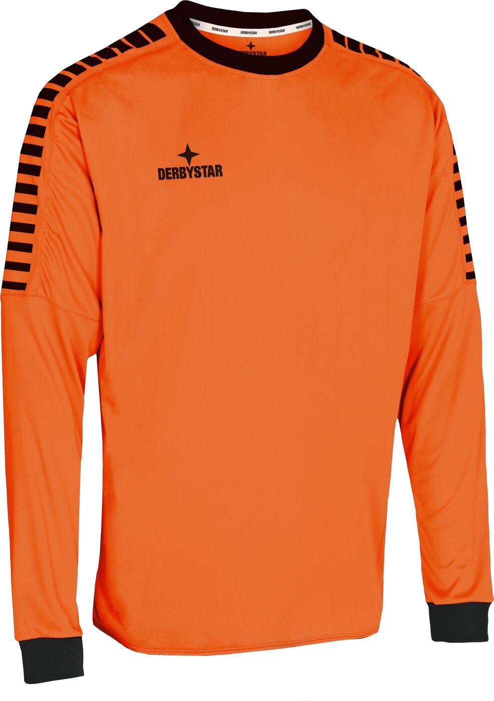 Derbystar Hyper Torwarttrikot, orange schwarz, 116