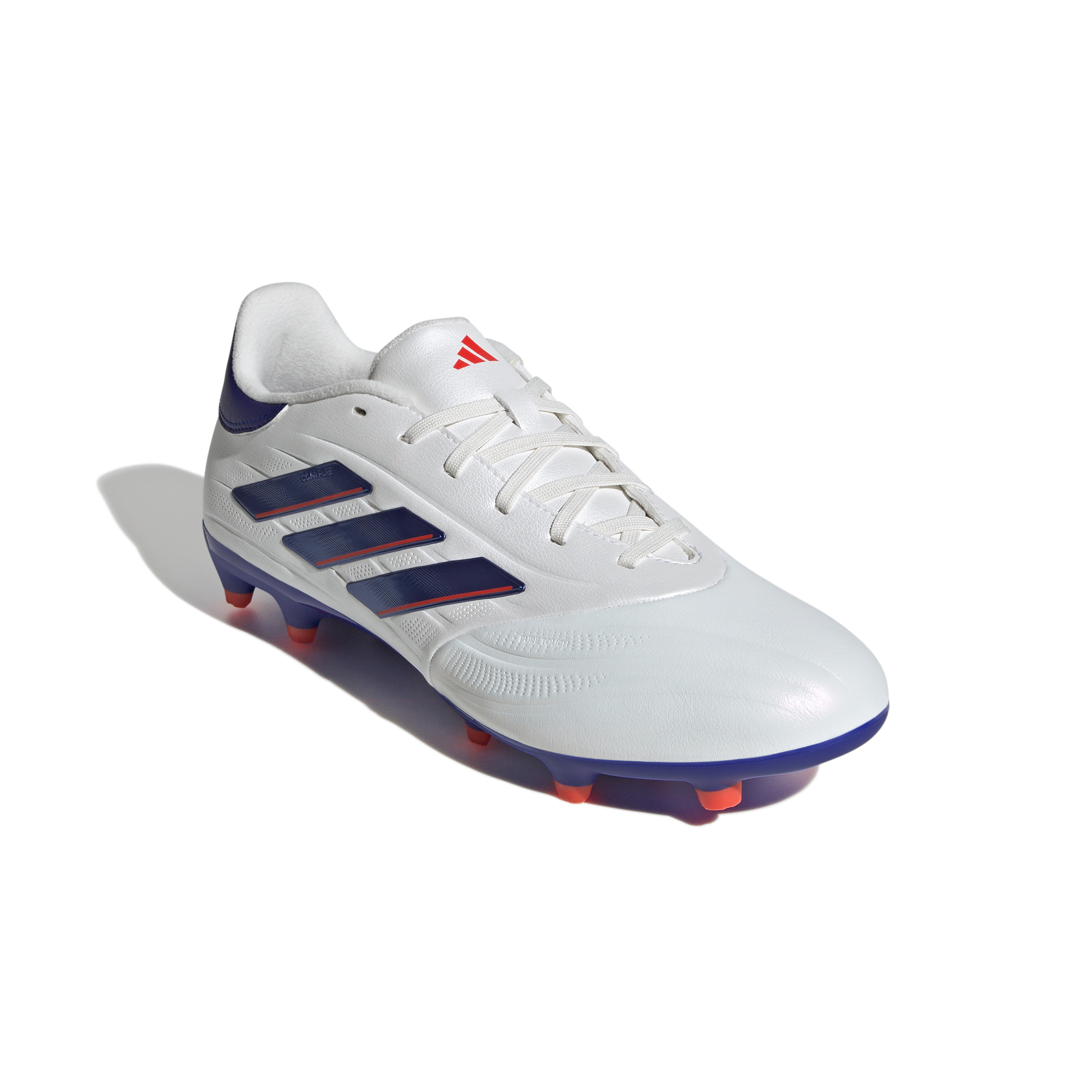 adidas Copa League FG Fussballschuhe weiß/blau/solar rot 40 2/3