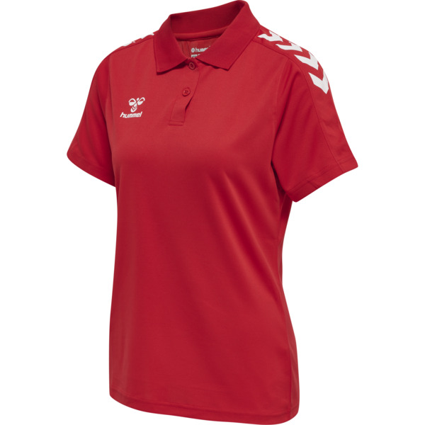 Hummel hmlCORE XK FUNCTIONAL POLO WOMAN - TRUE RED - 2XL