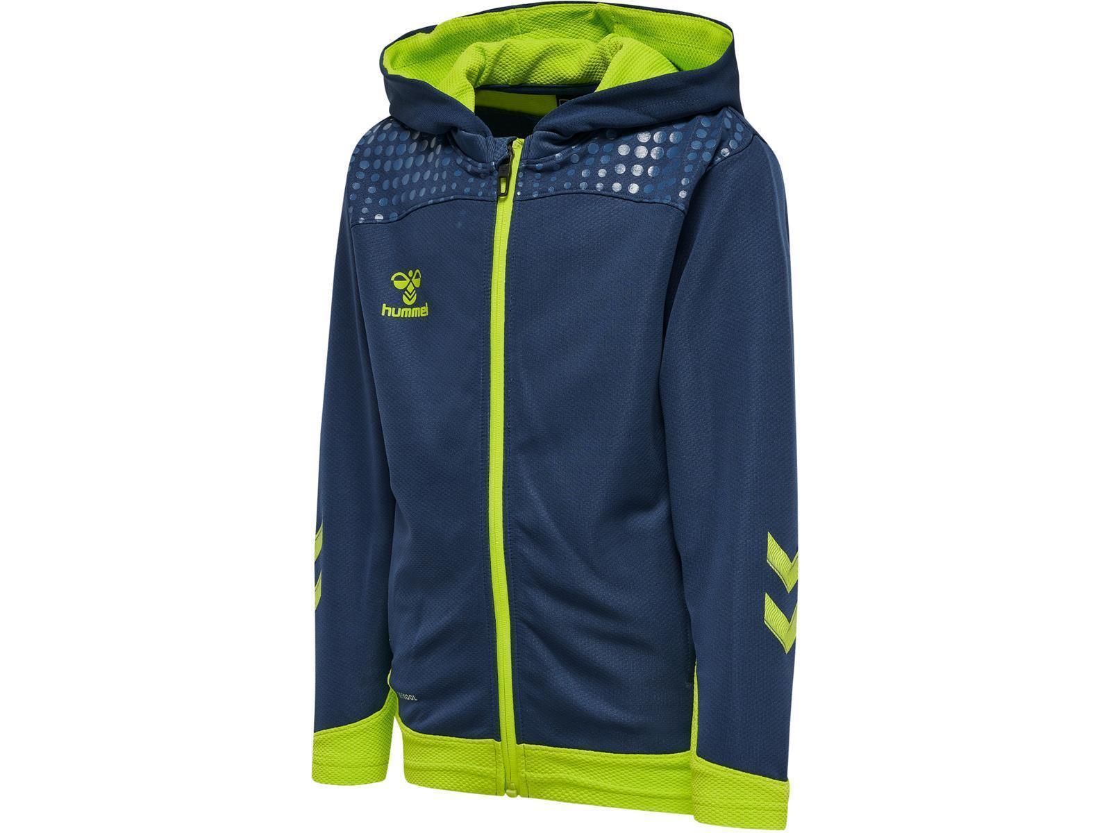 Hummel  hmlLEAD ZIP POLY HOODIE KIDS  Blau Größe 164