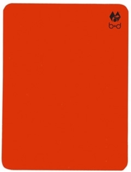 b+d Rote Karte