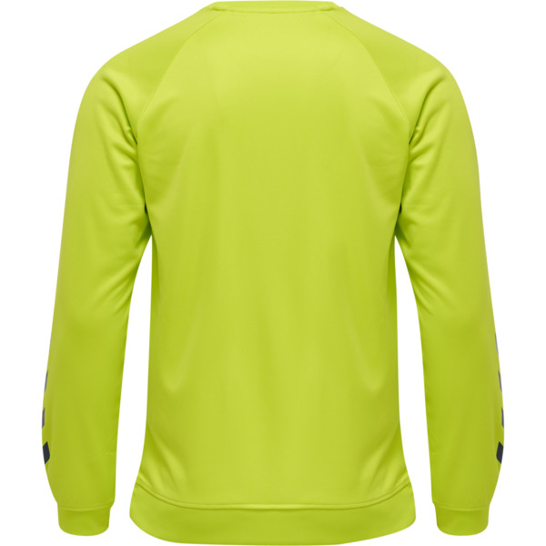 hmlPROMO POLY SWEATSHIRT - LIME PUNCH - M