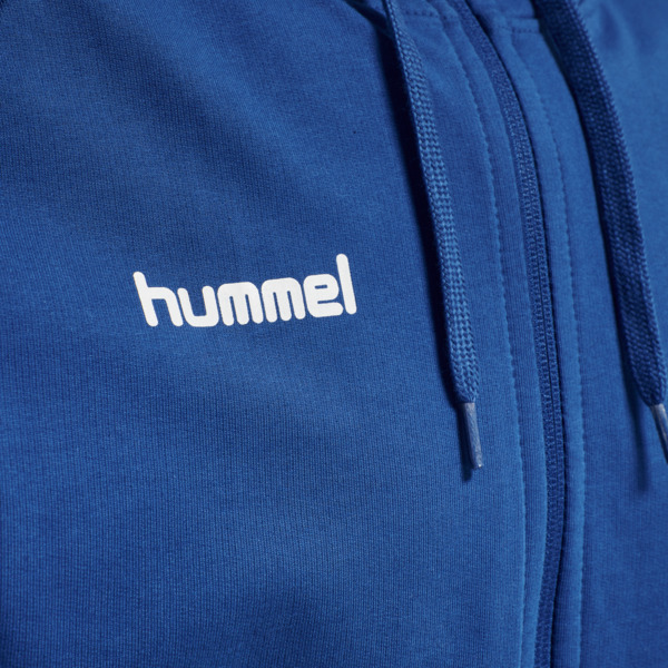 Hummel HMLGO COTTON ZIP HOODIE - TRUE BLUE - L