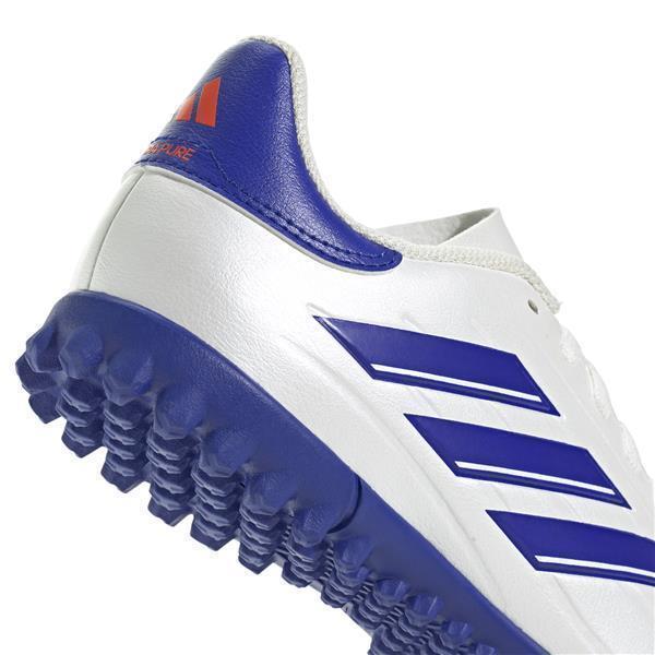 adidas Copa Pure 2 Club TF Kinder Fussballschuhe Cloud White / Lucid Blue / Solar Red 38