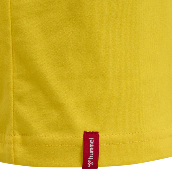 Hummel hmlRED BASIC T-SHIRT S/S KIDS - EMPIRE YELLOW - 176