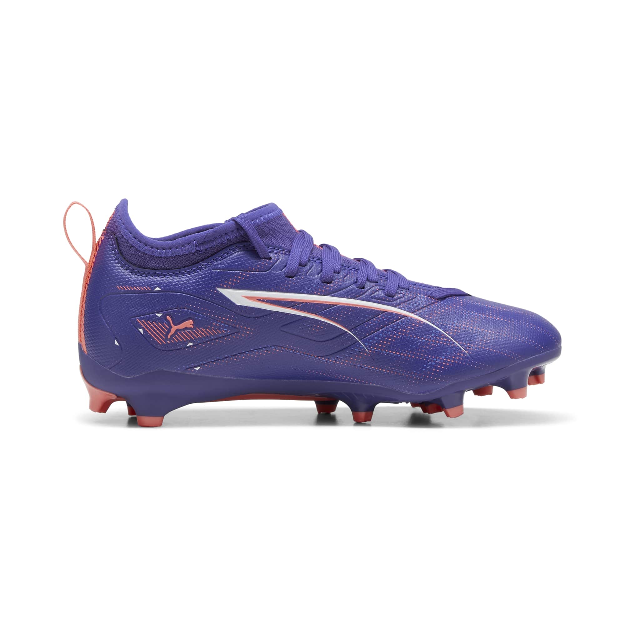 Puma Ultra 5 Match FG/AG Kinder Fussballschuhe lapis lazuli-puma white-sunset glow 33