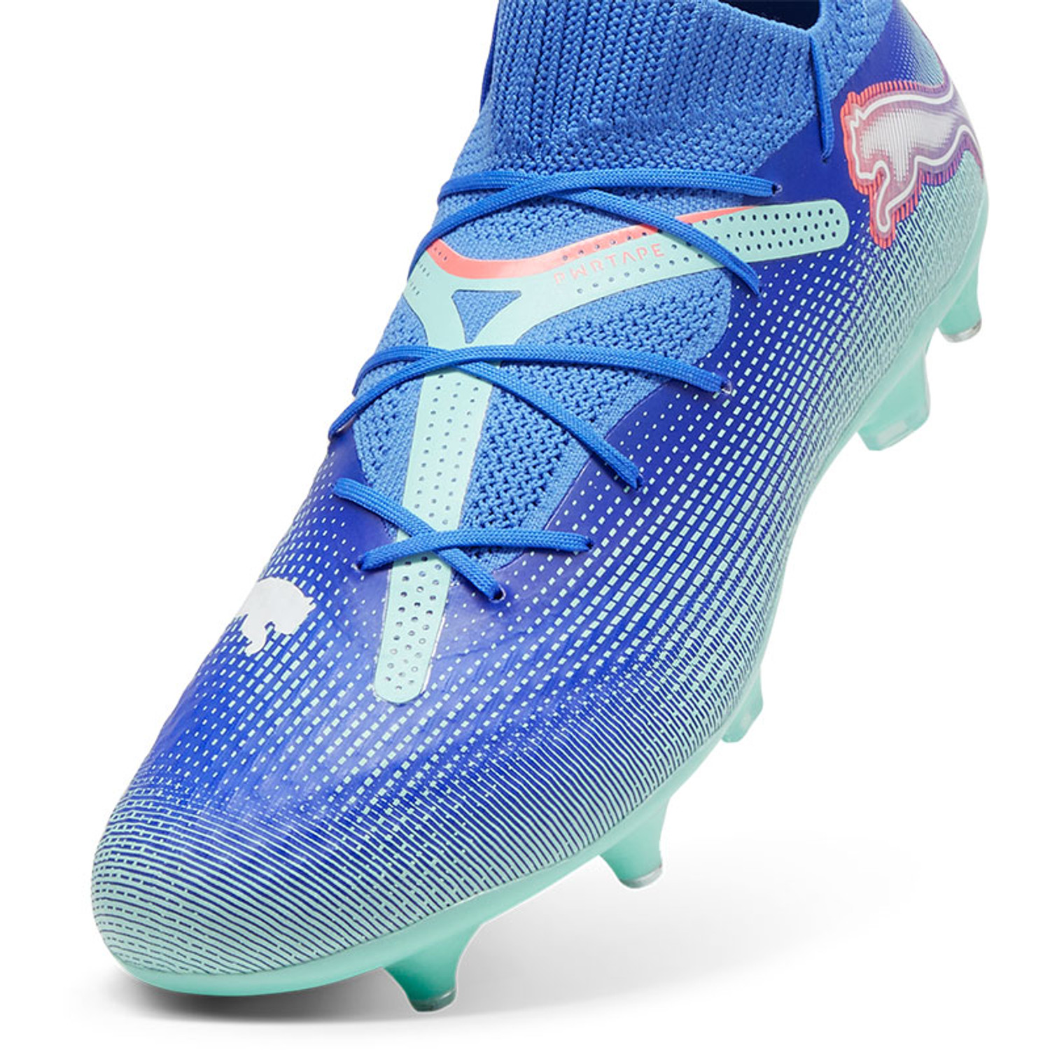 Puma Future 7 Pro MxSG Fussballschuhe bluemazing-puma white-electric 41