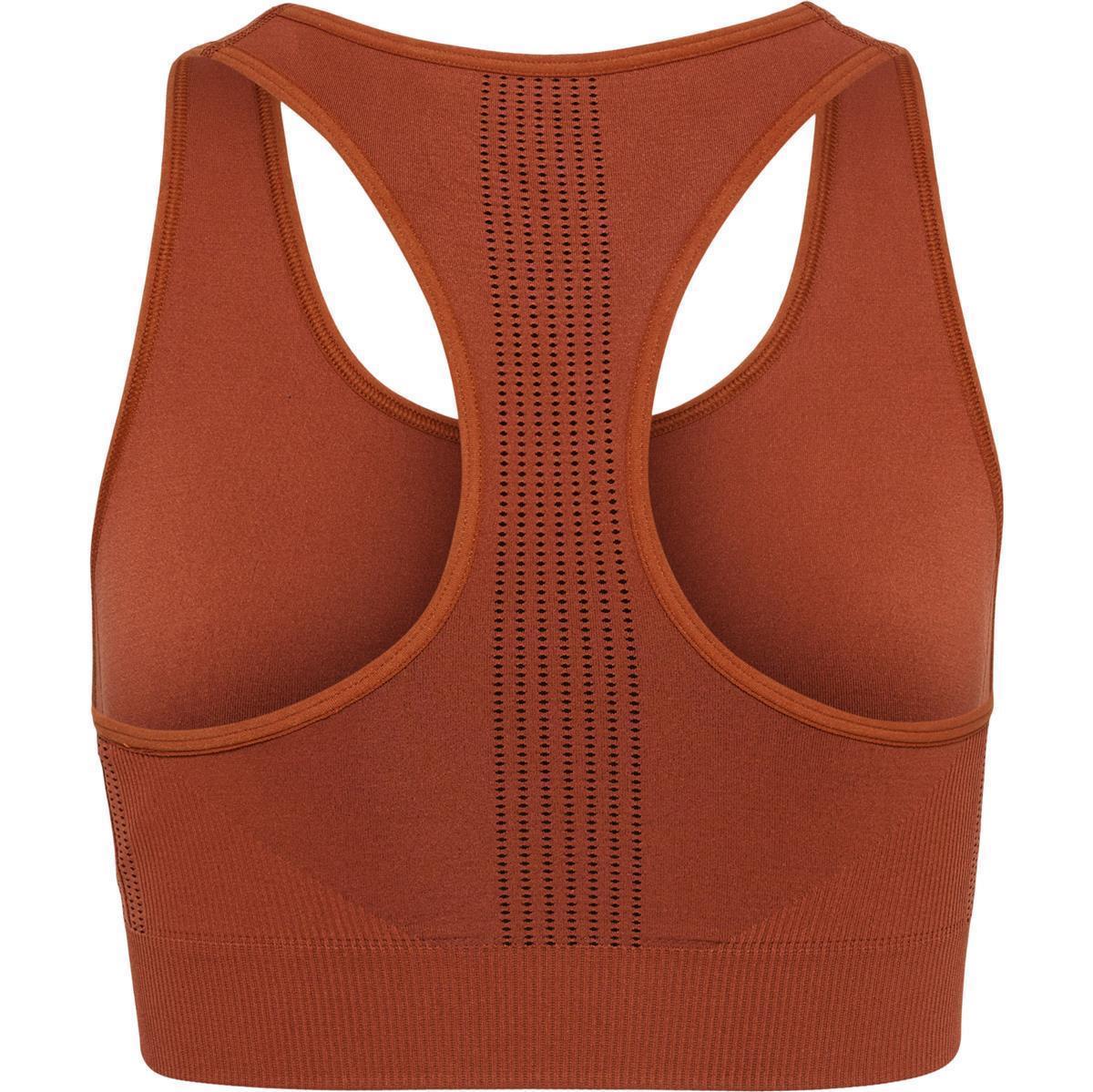 Hummel hmlSHAPING SEAMLESS SPORTS TOP - ARABIAN SPICE - XS