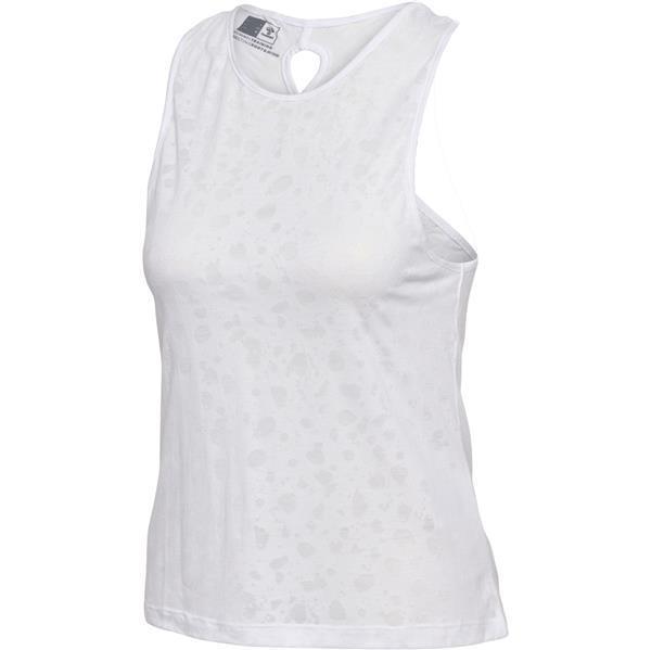 Hummel hmlMT IRIS BURNOUT TOP - WHITE - XL