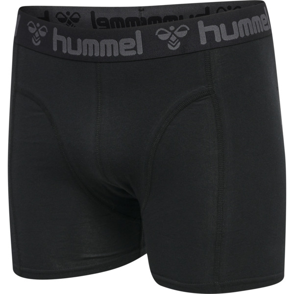 Hummel hmlMARSTON 4-PACK BOXERS BLACK/BLACK S