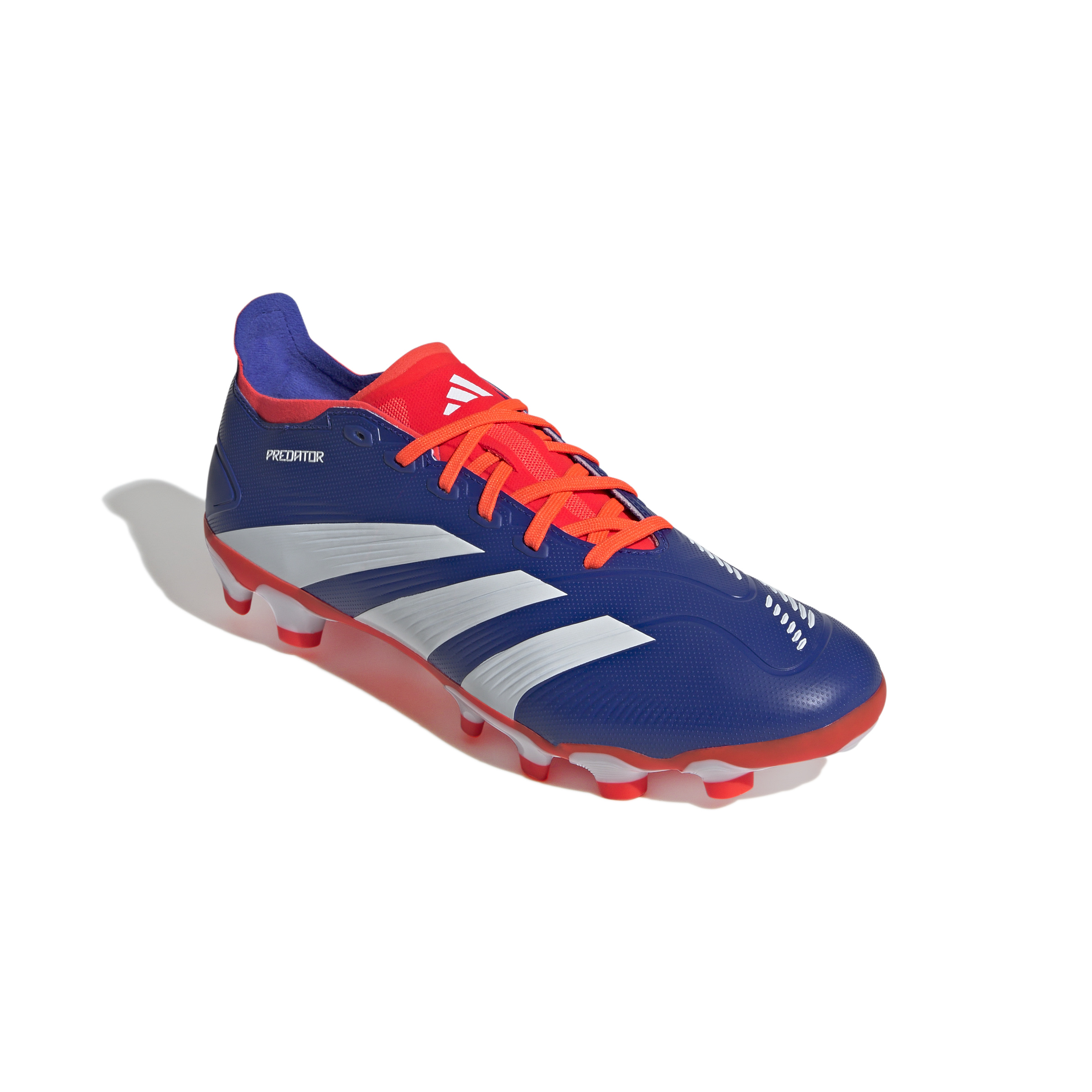 adidas Predator League MG Fussballschuhe blau/rot/weiß 47 1/3