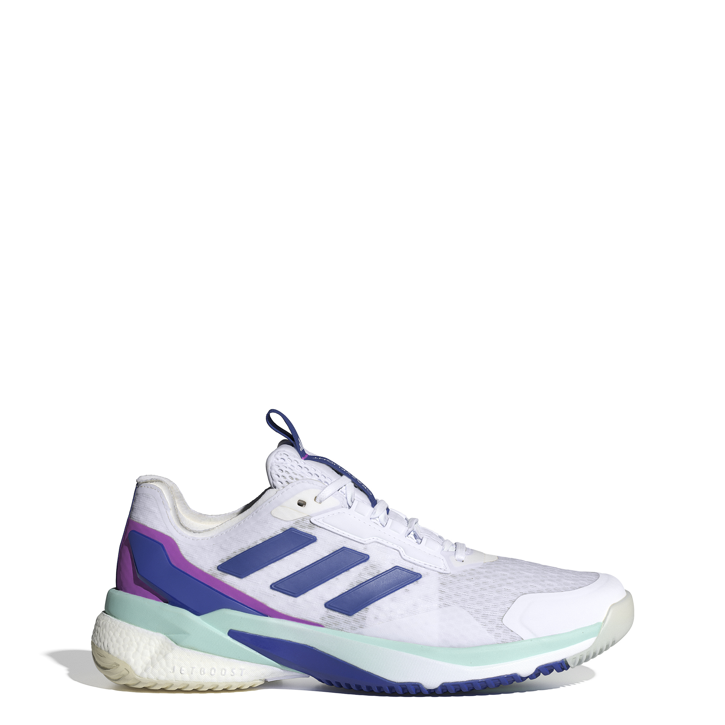 adidas Crazyflight 5 W Indoor Schuh Damen Cloud White / Lucid Blue / Semi Flash Aqua 38 2/3