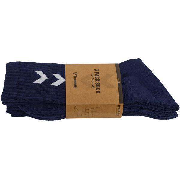 Hummel 3-Pack Basic Sock MARINE 32-35