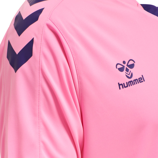 Hummel hmlCORE XK POLY JERSEY S/S - COTTON CANDY - 2XL