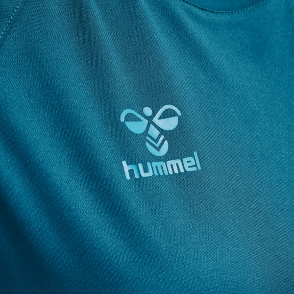 Hummel hmlCORE XK CORE POLY T-SHIRT S/S WOMAN - BLUE CORAL - M