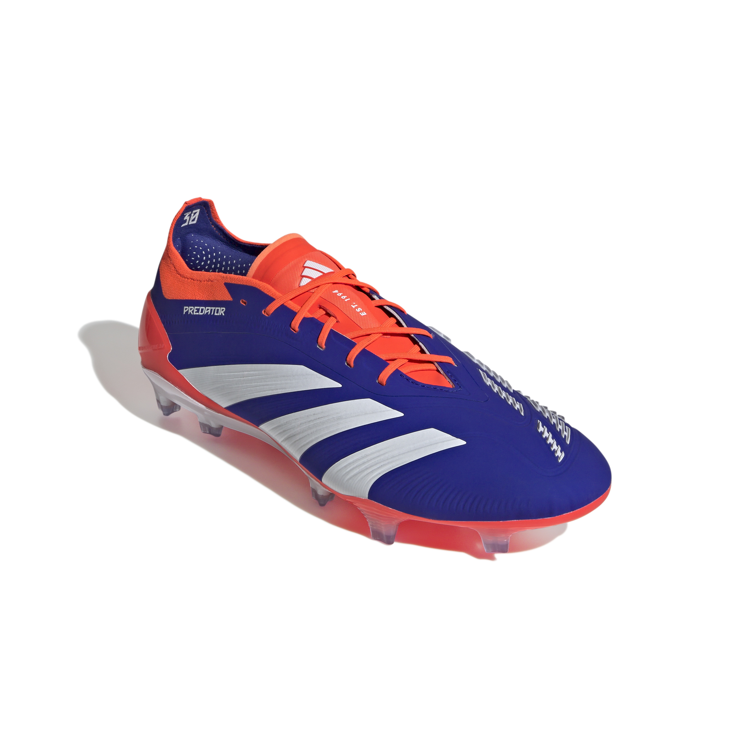 adidas Predator Elite FG Fussballschuhe lucblu/ftwwht/solred 42 2/3