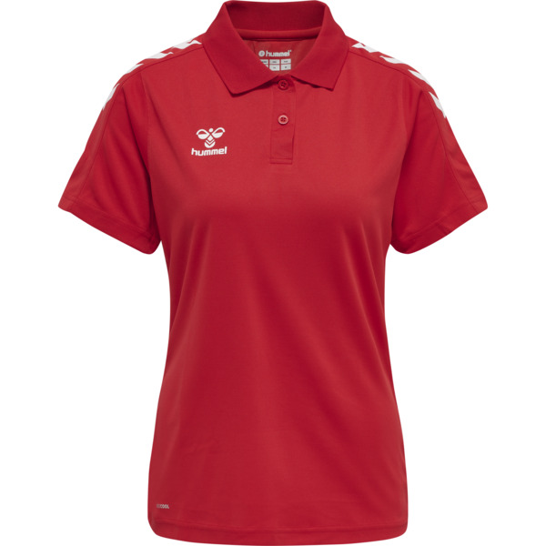 Hummel hmlCORE XK FUNCTIONAL POLO WOMAN - TRUE RED - 2XL