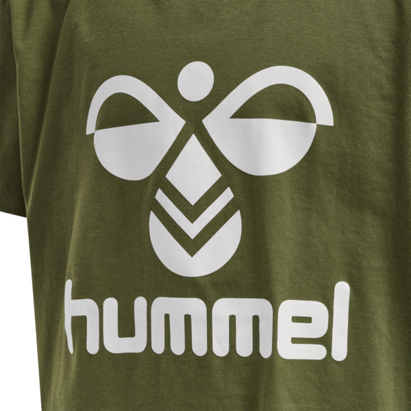 Hummel hmlTRES T-SHIRT S/S - CAPULET OLIVE - 122