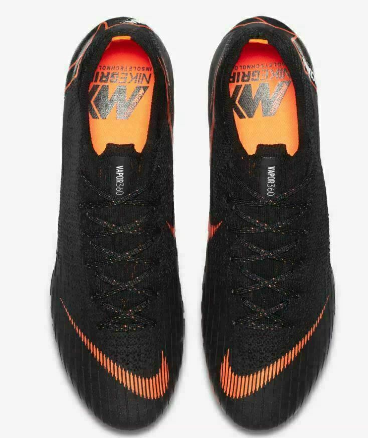 Nike Vapor 12 Elite FG black/total orange-white 46