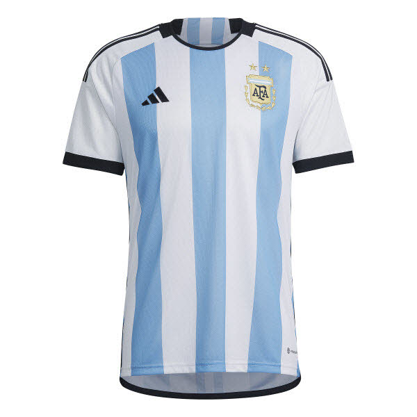 adidas Argentinien Heim Trikot Kinder 2022/23 HF1488 weiß/blau 140
