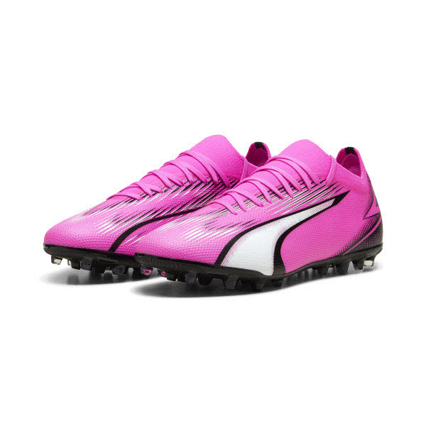 Puma Ultra Match MG Fussballschuhe pink 42,5