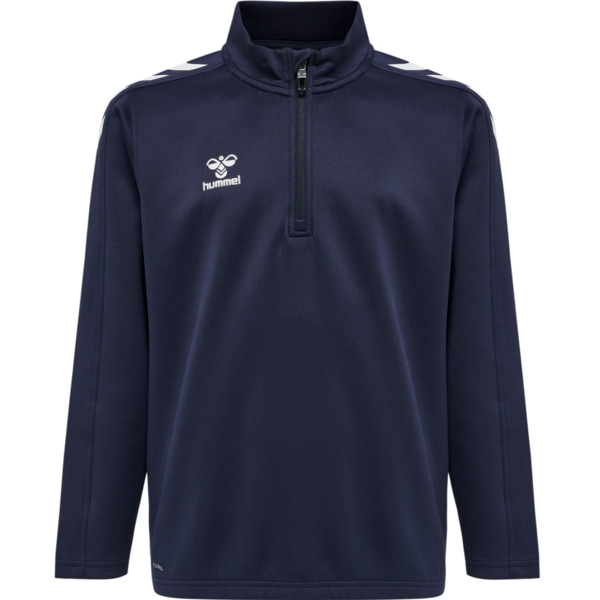 Hummel hmlCORE XK HALF ZIP POLY SWEAT KIDS - MARINE - 164