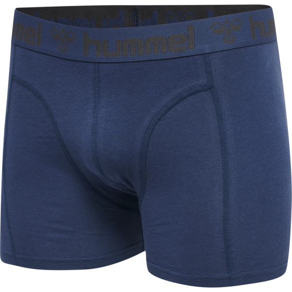 Hummel hmlMARSTON 4-PACK BOXERS BLACK/INSIGINA BLUE S