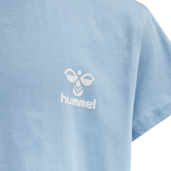 Hummel hmlMILLE T-SHIRT DRESS S/S - AIRY BLUE - 128