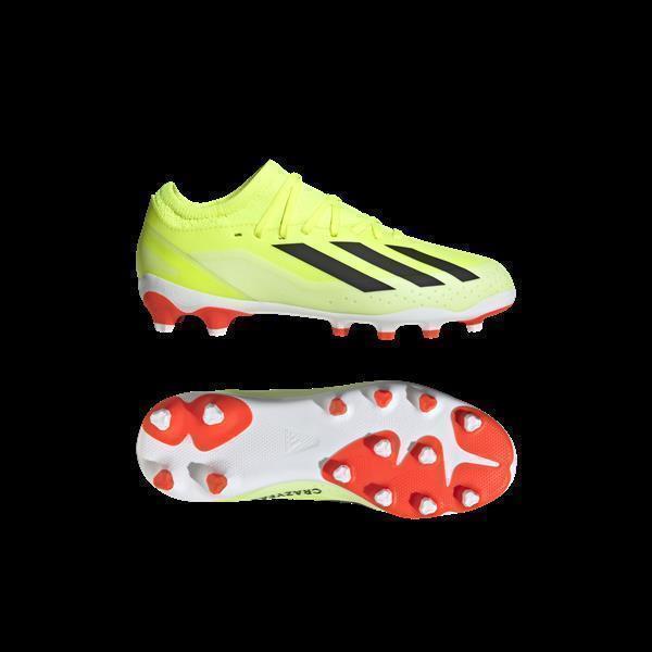 adidas X Crazyfast League MG J Fussballschuhe Kinder gelb 36 2/3