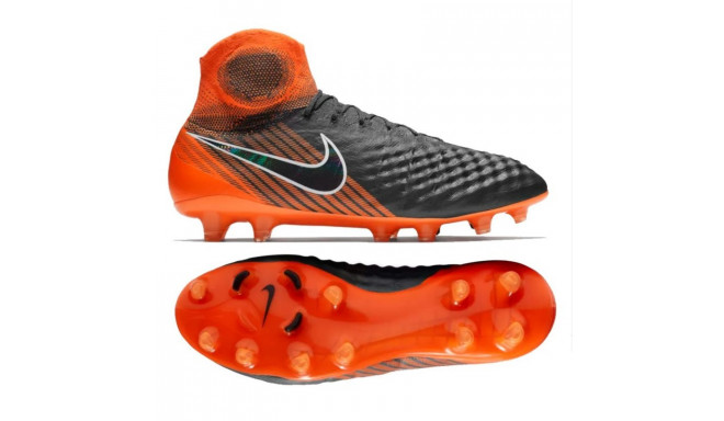 Nike Obra 2 Elite DF FG dark grey/black orange 45