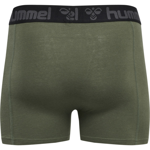 Hummel hmlMARSTON 4-PACK BOXERS BLACK/THYME S