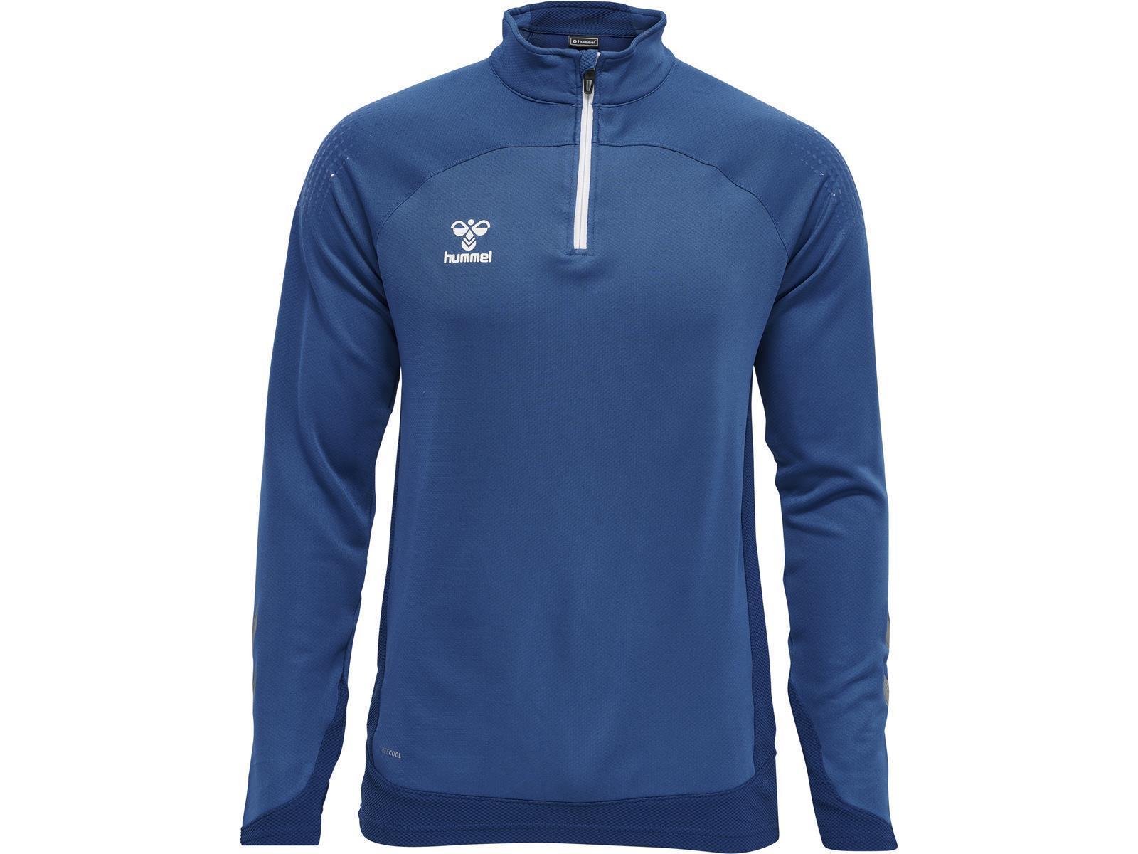 Hummel hmlLEAD HALF ZIP TRUE BLUE M