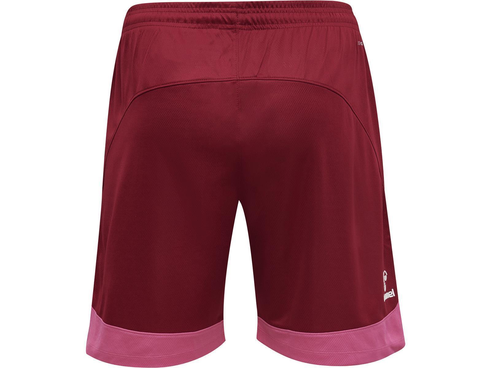 Hummel  hmlLEAD POLY SHORTS Rot Größe L